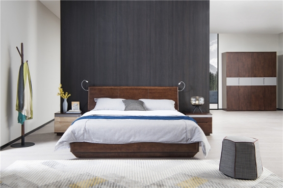 森盛极简意式风格木图系列卧房家具